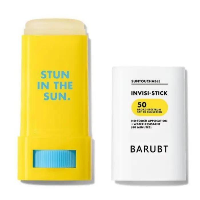 Stick solaire mat SPF50+ - Imperméable, rafraîchissant, hydratant, protection UV, crème isolante sol
