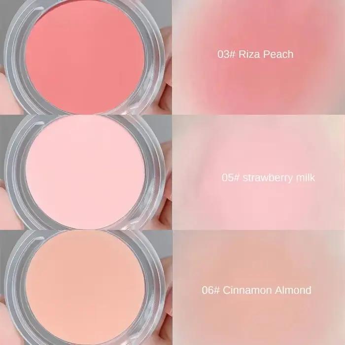 Blush monochrome mat, couleur naturelle des joues