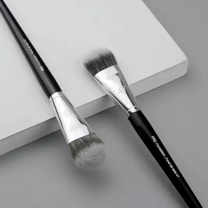 Pinceau de maquillage professionnel Sephora n°47 à angle biseauté pour fond de teint liquide, crème BB, 1/3/5/10 pièces