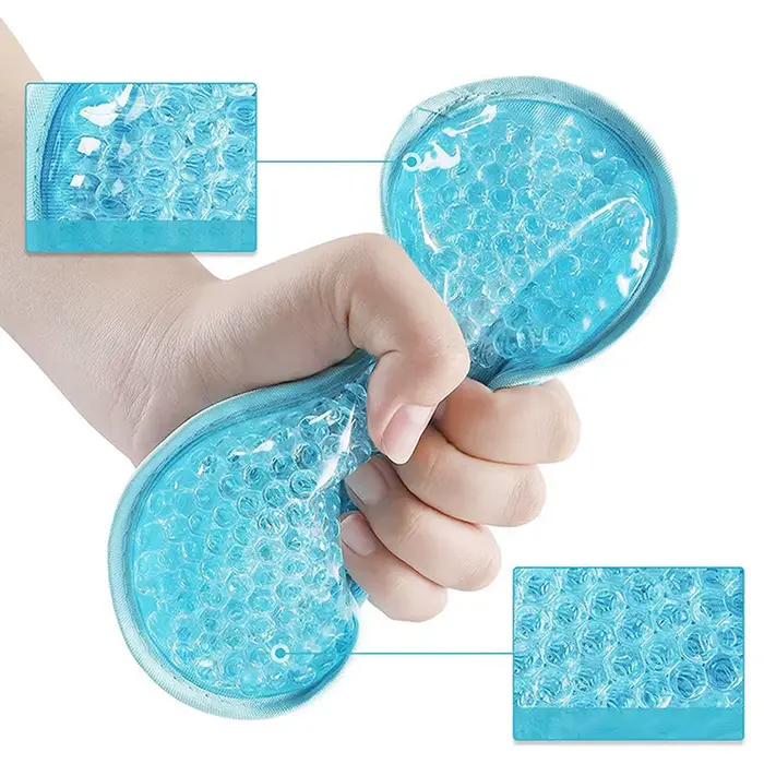 Masques faciaux froids pour les yeux, compresse chaude et froide pour les cernes, poches rafraîchissantes, pour femmes et hommes, outils de soins de la peau