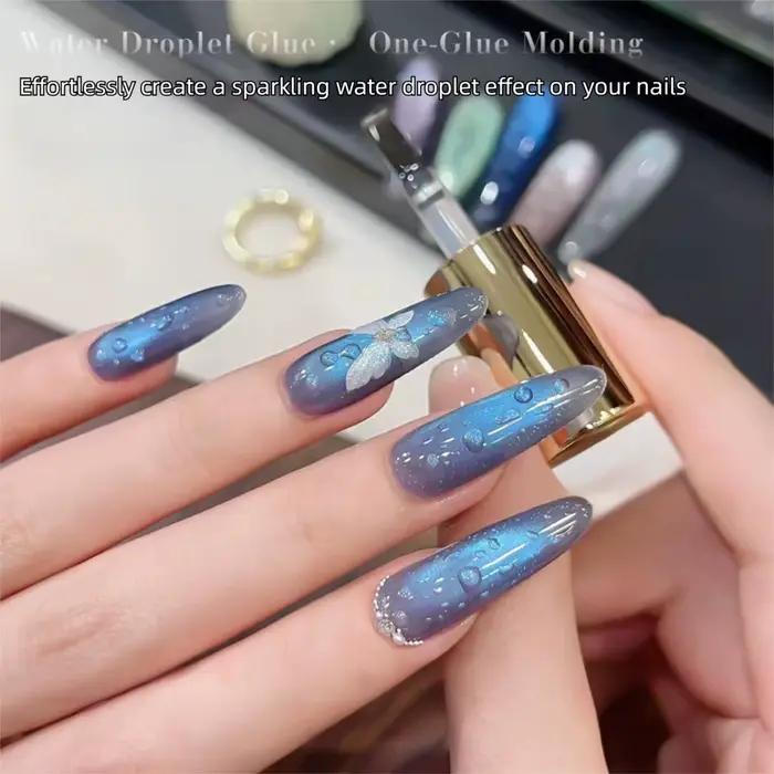 MIANEL Top Coat Goutte d'Eau Collection Printemps-Été 2026 Gel Fonctionnel Transparent Polyvalent pour Nail Art en Forme