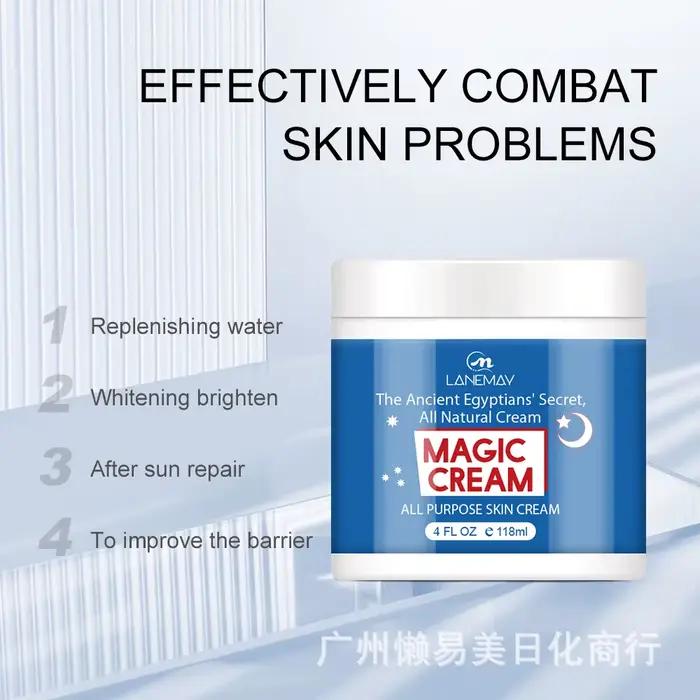 Crème magique pour le visage 118ML : Formule hydratante, nourrissante et profondément nourrissante pour tous les types de peau