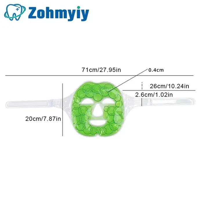 Masque Facial en Gel Froid ZOHMYIY Combinaison PVC Gel Pour Soulagement de la Peau Occasions Spéciales