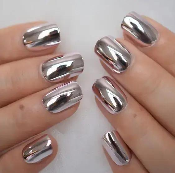 Faux ongles courts et carrés, couleur unie, Design rouge vin, à pression, simples, détachables, fini