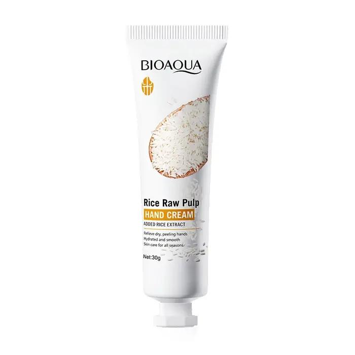 BIOAQUA crème pour les mains au riz blanc blanchissant hydratant nourrissant Anti-âge