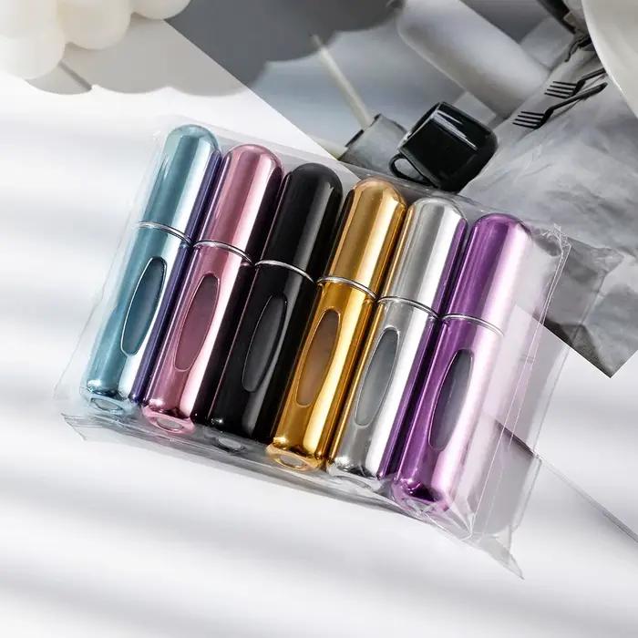 Bouteille de pulvérisation Portable, combinaison de voyage, 5ml, remplissage inférieur auto-amorçant
