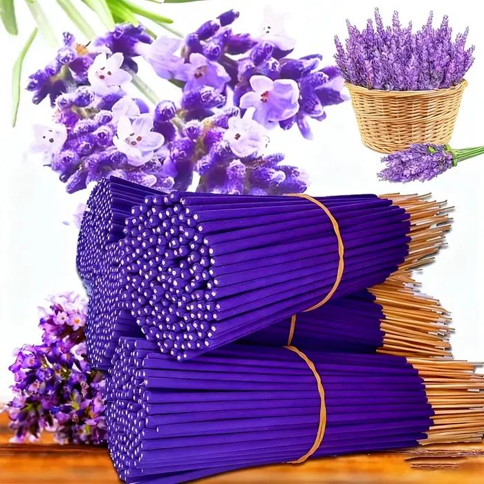 Ensemble de bâtons parfumés à la lavande