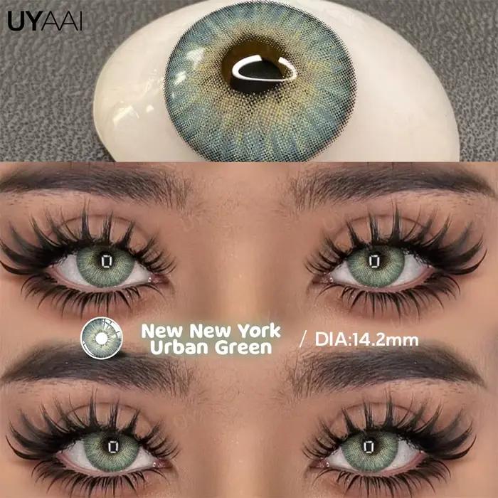 UYAAI nouvelles lentilles de Contact colorées beauté élèves colorés