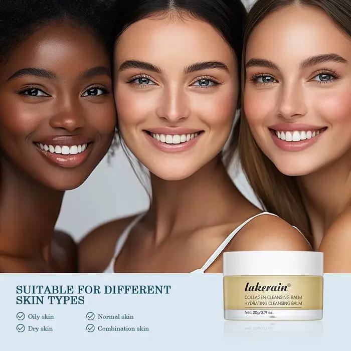 Baume nettoyant au collagène à saveur de Rose