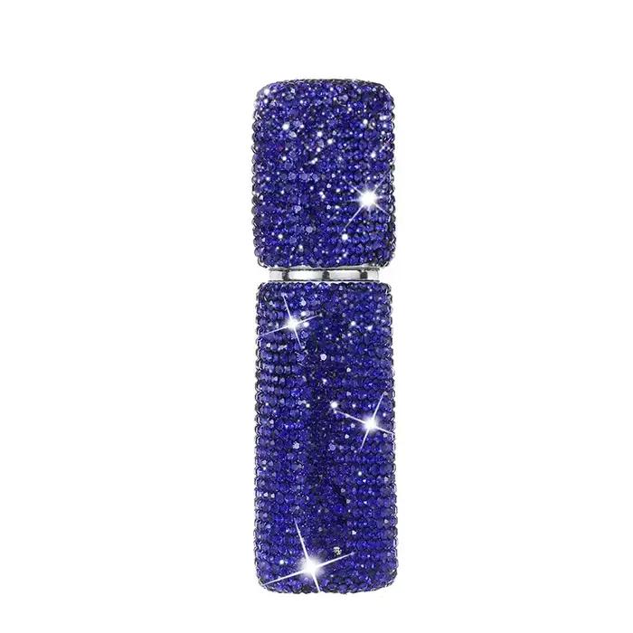 Bouteille de pulvérisation de parfum en cristal de 10ml, bouteilles rechargeables de voyage, Mini co