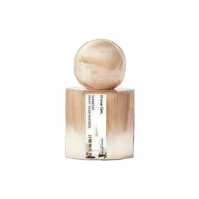 WARMKISS Eau de Parfum pour Femme 50ml Parfum Élégant Longue Durée Bouchon Sphérique Effet Marbre Parfum Frais et Sucré Huile de Parfum