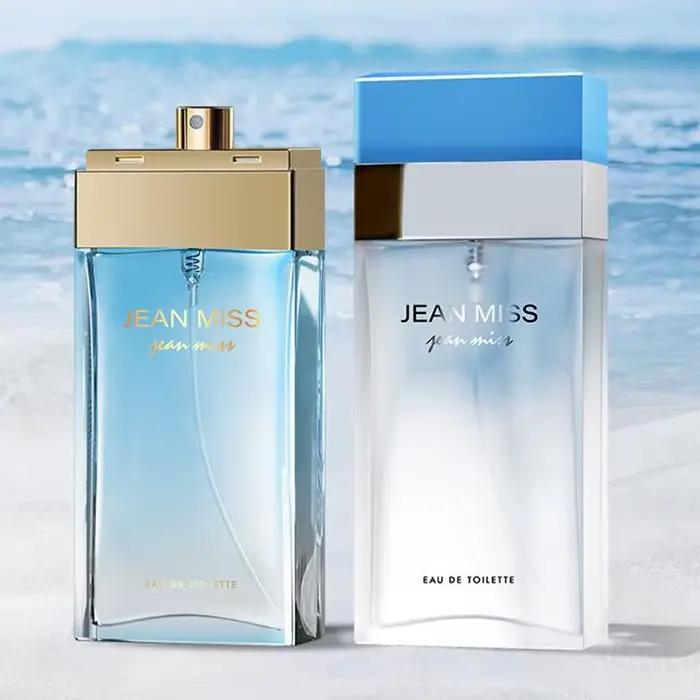 Parfum unisexe éternel bleu Rose Floral bois Cologne naturel durable charme océan Eau De Toilette 100ml vaporisateur