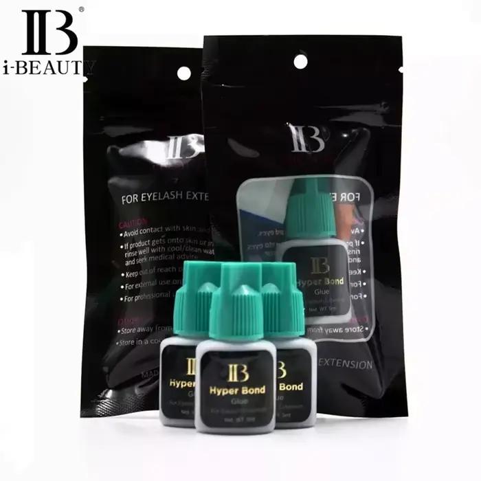 Colle coréenne IB Hyper Bond pour Extensions de cils, 3/5/10 bouteilles, individuelle, 5ml, séchage