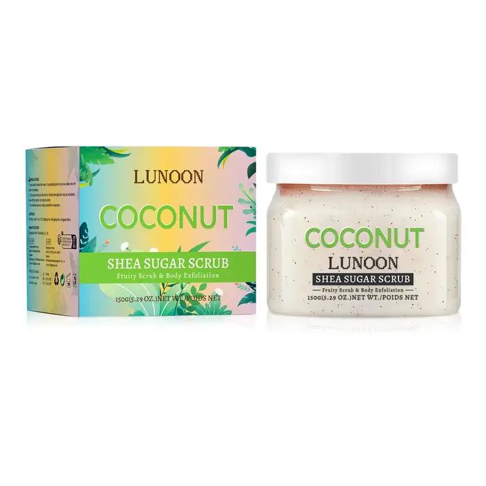 Gommage au sucre de karité et pastèque naturel 150g - Exfoliant pour le corps, peau hydratante, liss