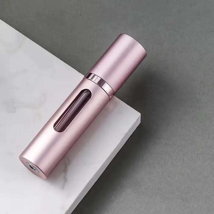 Flacon de parfum rechargeable portable de 5 ml avec pompe à parfum