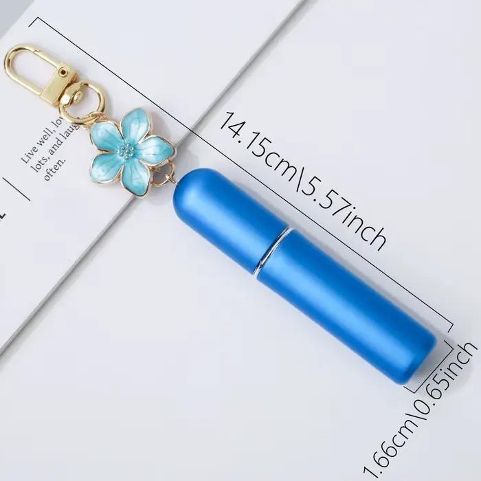 Nouveau et populaire Mini vaporisateur de parfum porte-clés 5 ml, rechargeable par le bas, portable, pour brume fine, conteneur de voyage vide