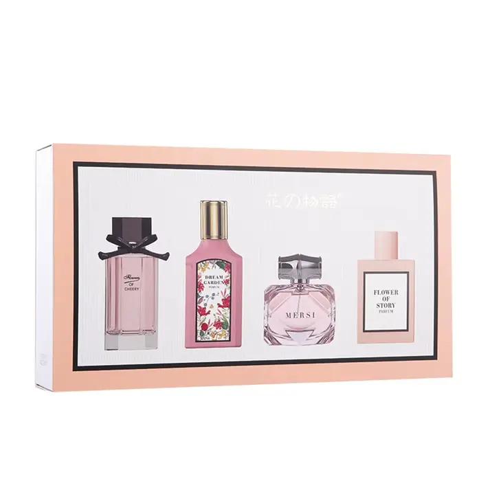 Parfum De marque pour femmes, coffret cadeau 110ml, ensemble De quatre pièces, Parfum Floral frais,