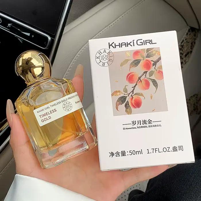 Parfum unisexe haut de gamme Timeless Gold pour femme