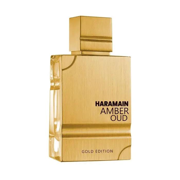 60ml arabe dubaï moyen-orient parfum unisexe Eau De Toilette rubis or bleu édition durable charmant Haramain ambre Oud Spray corporel