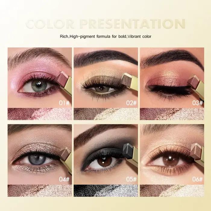 Bâton de fard à paupières Double couleur