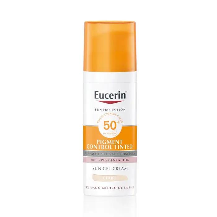 Eucerin Sun Fluide Anti-Pigment Visage SPF50+ Lumière Teintée 50ml