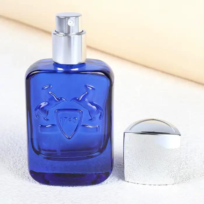 Bouteille de parfum 30ml Portable vide fond épais verre coloré emballage cosmétique échantillon flacons rechargeables