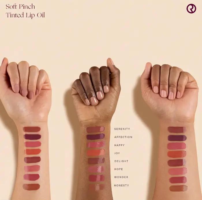 Rare Beauty Rouge à Lèvres Liquide Mat Waterproof Non-Transfert Anti-Bavures Longue Tenue Delight Hope Happy Wonder