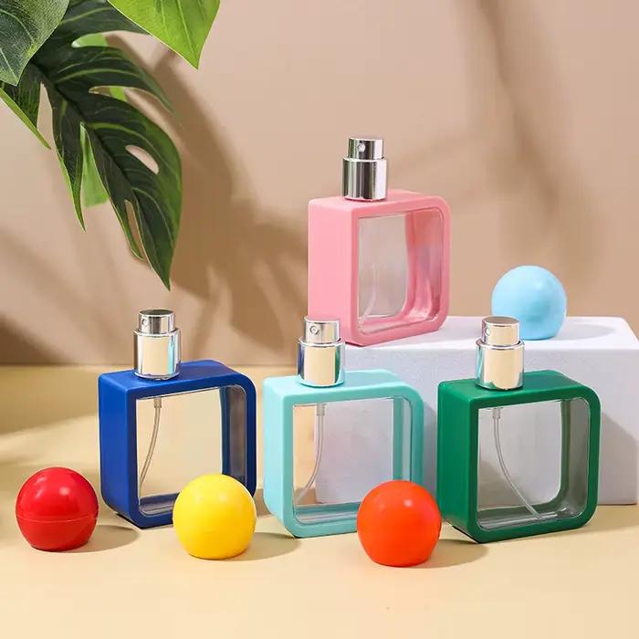 Bouteille de sexuellement AfricSquare en ABS Coloré de 40ml, Vaporisateur, Récipient Cosmétique, Portable, pour Tous les Jours