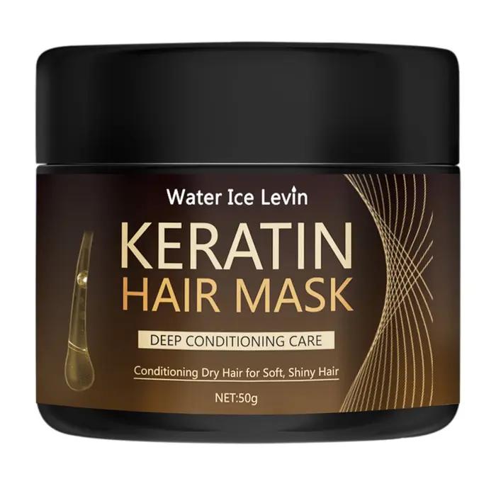 Masque capillaire magique à la kératine, réparation rapide en 5 secondes, cheveux crépus endommagés, doux, lisse, brillant, lissage, hydratant en profondeur, soins capillaires