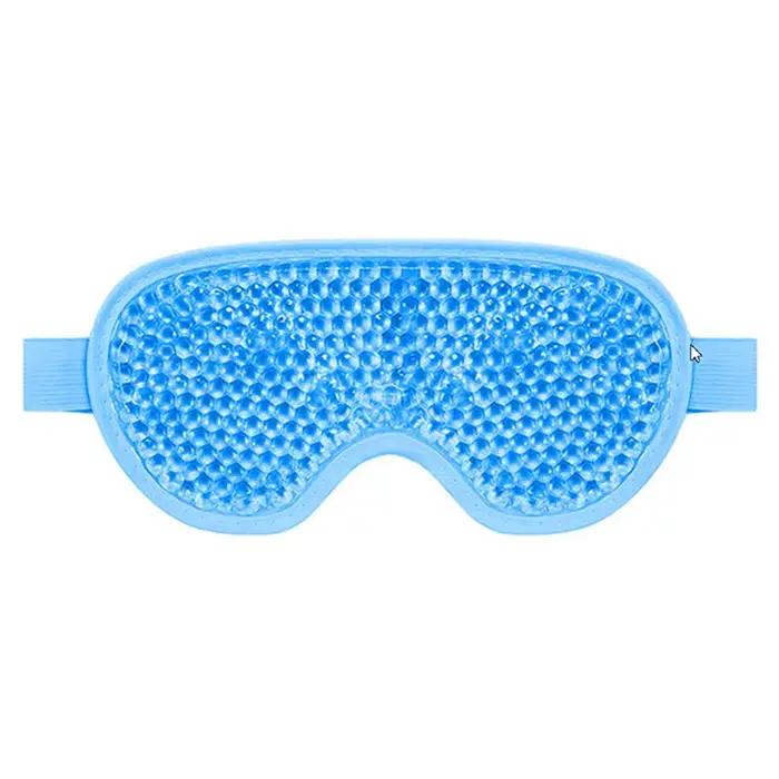 Masques faciaux froids pour les yeux, compresse chaude et froide pour les cernes, poches rafraîchiss