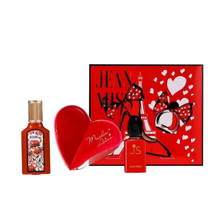 Parfum De marque pour femmes, coffret cadeau 110ml, ensemble De trois pièces, parfum durable, parfum
