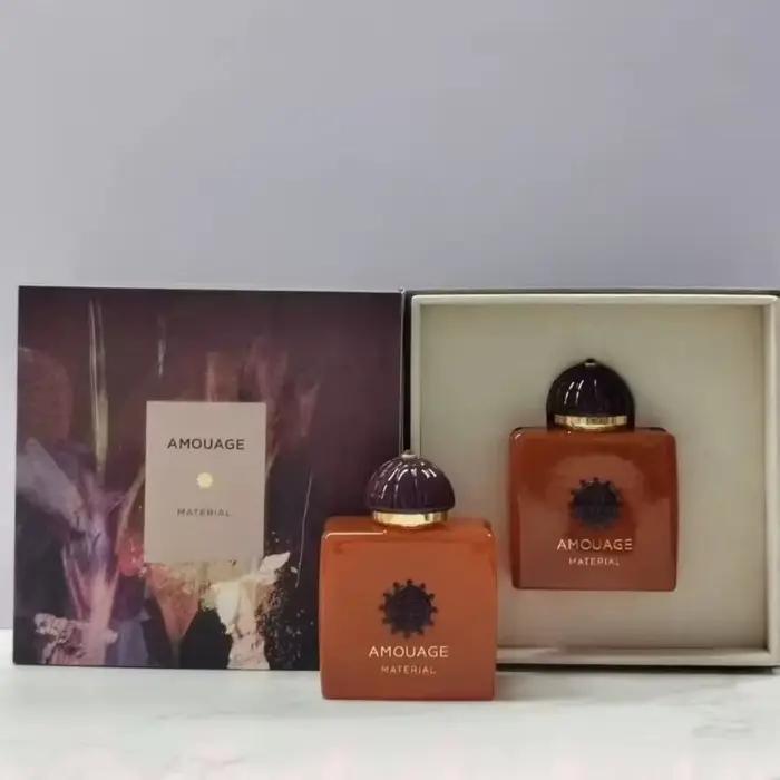 Amouage 100ml Parfum Unisexe Vanille Tabac Oud Boisé Épicé Longue Durée Eau de Parfum Parfum de Luxe