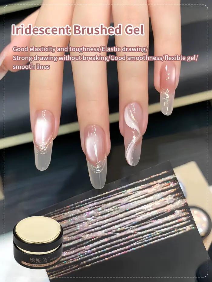 Vernis à ongles Gel à revêtement métallique Super brillant