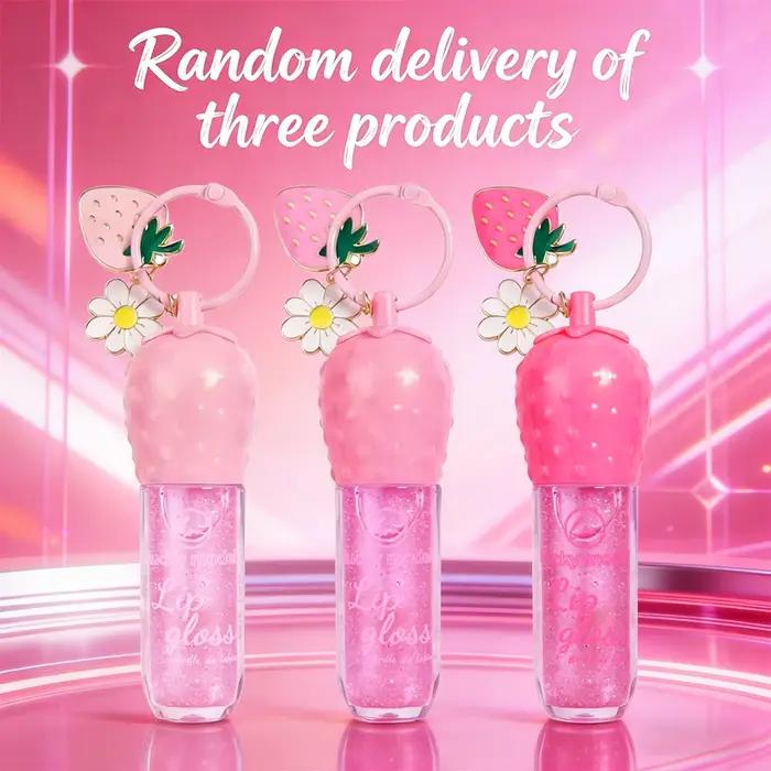 Gloss à lèvres effet miroir cristallin