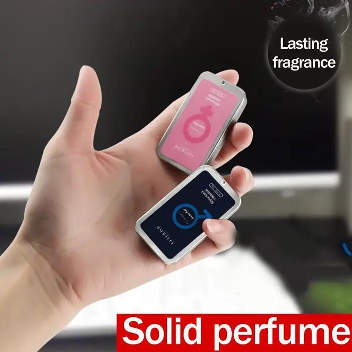 Parfum Solide Corporel aux Phéromones pour Femme et Homme – Longue Durée, Format de Poche, Parfum Léger et Portable – Nouveauté 2026