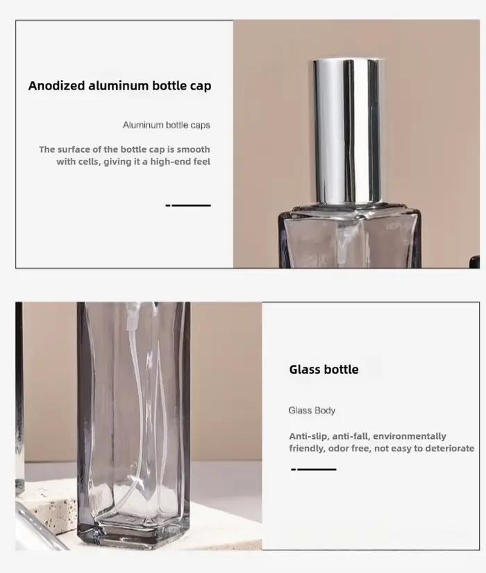 2 pièces 20/10ML vaporisateur de parfum de haute qualité dégradé bleu bouteille de parfum voyage cosmétique rechargeable vaporisateur vide Mini