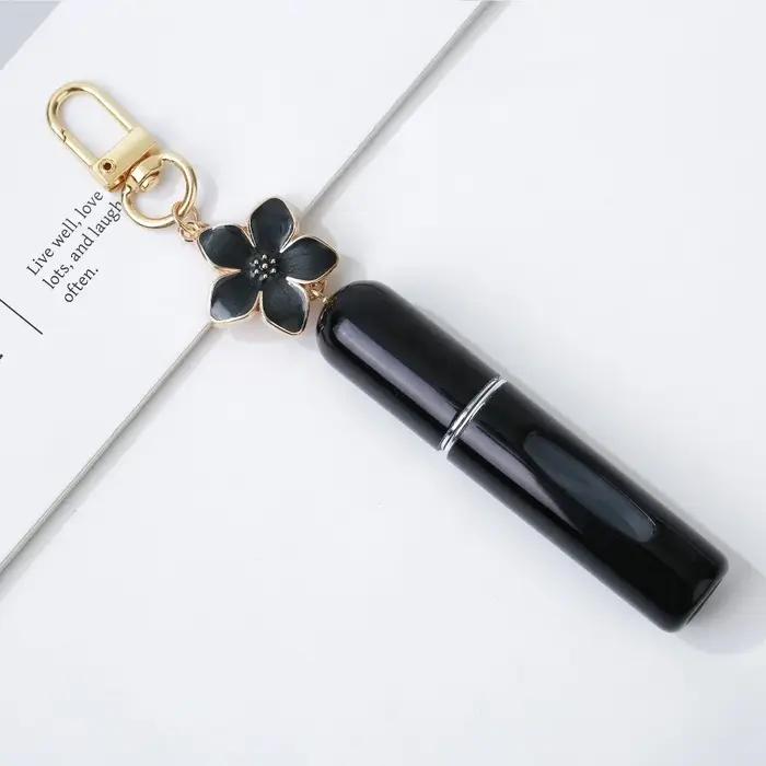 Nouveau et populaire Mini vaporisateur de parfum porte-clés 5 ml, rechargeable par le bas, portable, pour brume fine, conteneur de voyage vide