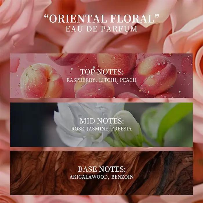 Baume parfumé solide 10g pour femme, parfum pêche et rose, sans alcool, rafraîchissant, longue durée, format voyage, poche, pour rendez-vous galants
