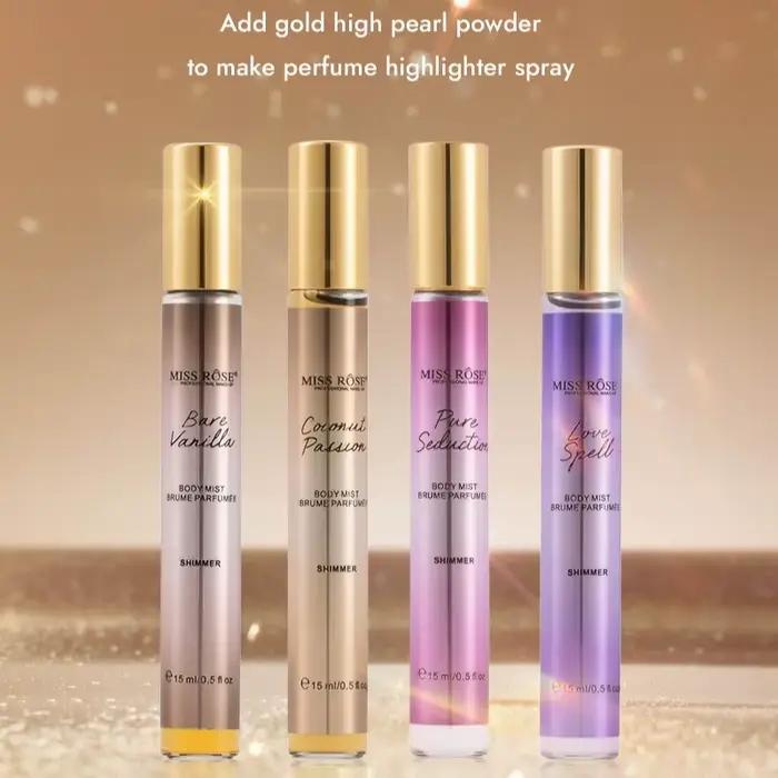 Parfum unisexe MISS ROSE, senteur fruitée florale et crème de coco, parfum élégant à l'arôme de coco, coffret cadeau, brume corporelle, parfum quotidien