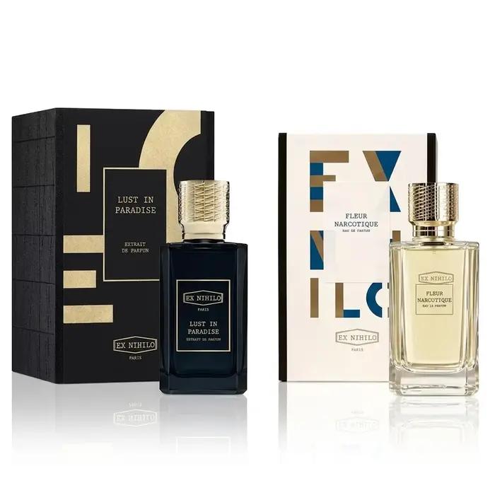 Eau de Parfum — BLUE TALISMAN pour Homme. La route s'attarde, mais l'âme a déjà voyagé loin. Ex Nihilo — du néant