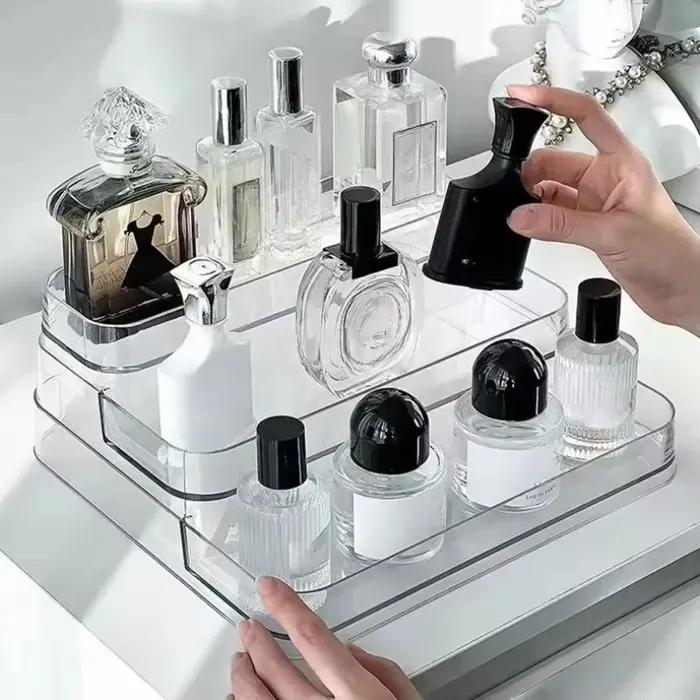 Étagère de bureau à 3 niveaux pour parfums