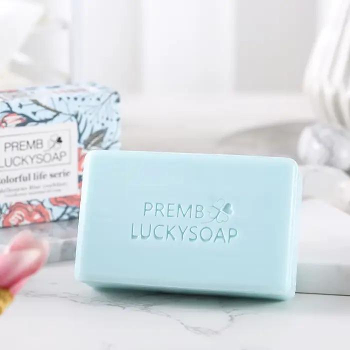 Savon nettoyant aux huiles essentielles aromatiques, savon fait main, adapté au lavage du visage, au lavage des mains, au rasage, comme cadeau d'accompagnement, etc.