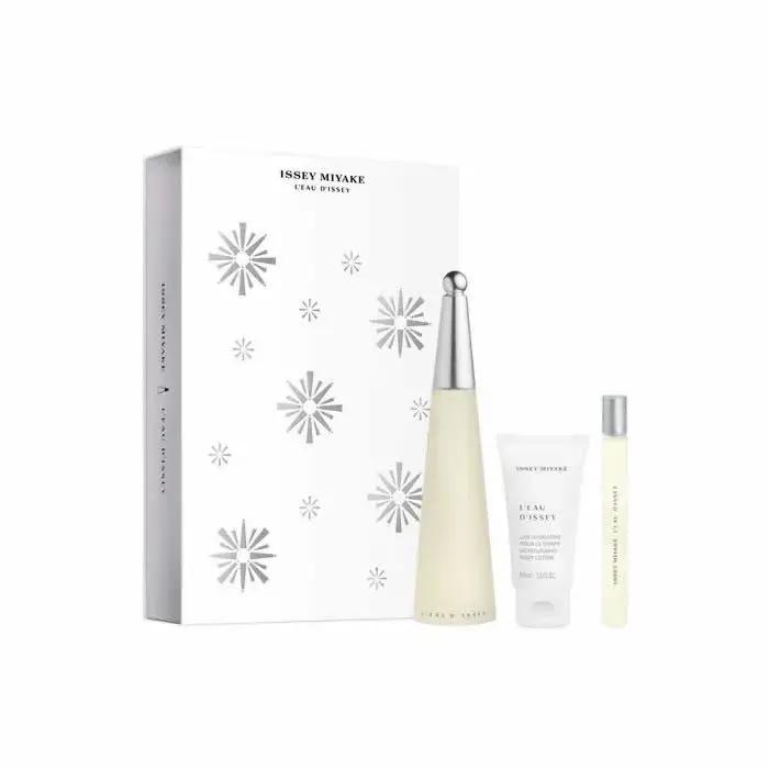 Issey Miyake L'Eau D'Issey Eau De Toilette Spray 100ml Coffret 3 Produits