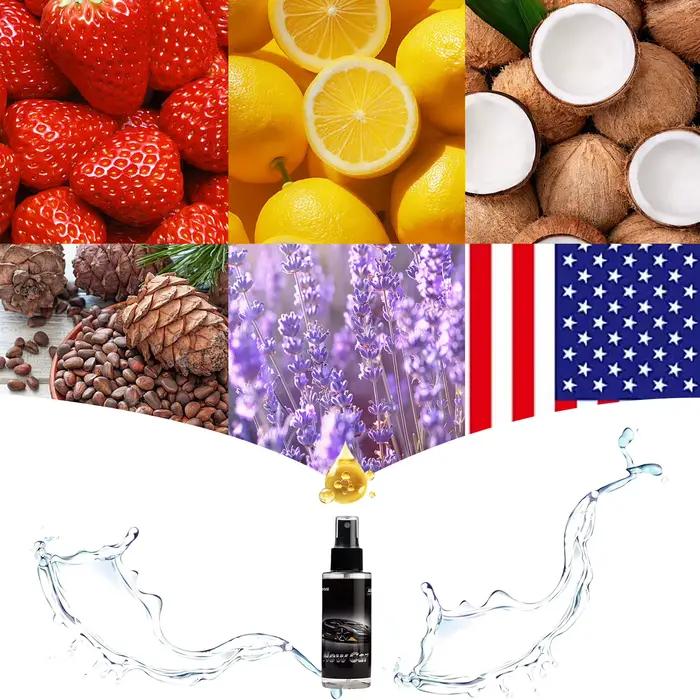 100 ml NOUVEAU désodorisant pulvérisé à la main parfumé au CAR – Spray pour voiture, parfum purifiant et désodorisant pour l'air domestique