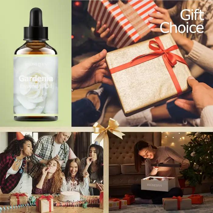 Huile essentielle de gardénia, huile parfumée florale de luxe pour diffuseurs, loisirs créatifs et aromathérapie, parfum doux, crémeux et élégant