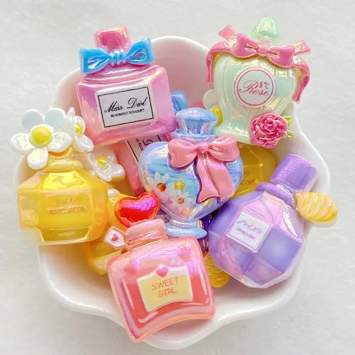 6 pièces, nouvelle série de flacons de parfum en résine mignons