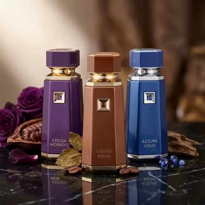 Parfum Arabe Oriental Longue Durée French Avenue Liquid Brun Azzure Aoud Cacao Morado Boisé Épicé Vanille Unisexe Cadeau