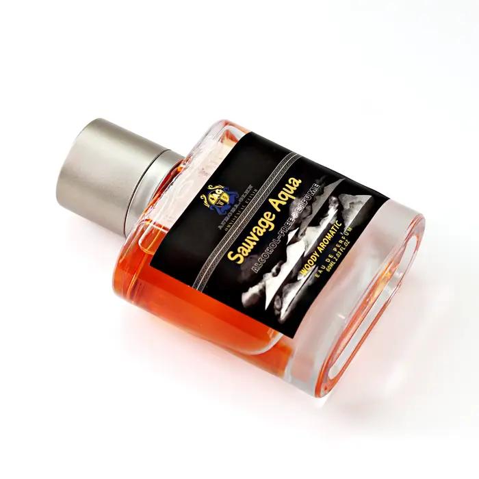 Huile de parfum Wilderness pour hommes parfum woody épicé sans alcool cèdre Vetiver poivre noir fragrance durable pour homme occasions spéciales