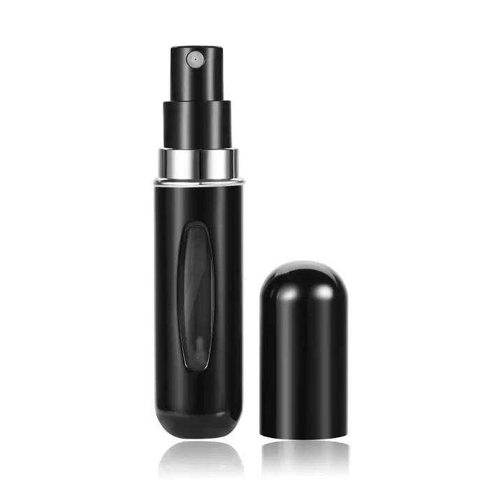 Flacon pulvérisateur de parfum de voyage portable de 5 ml avec outils de soins de la peau, pratique