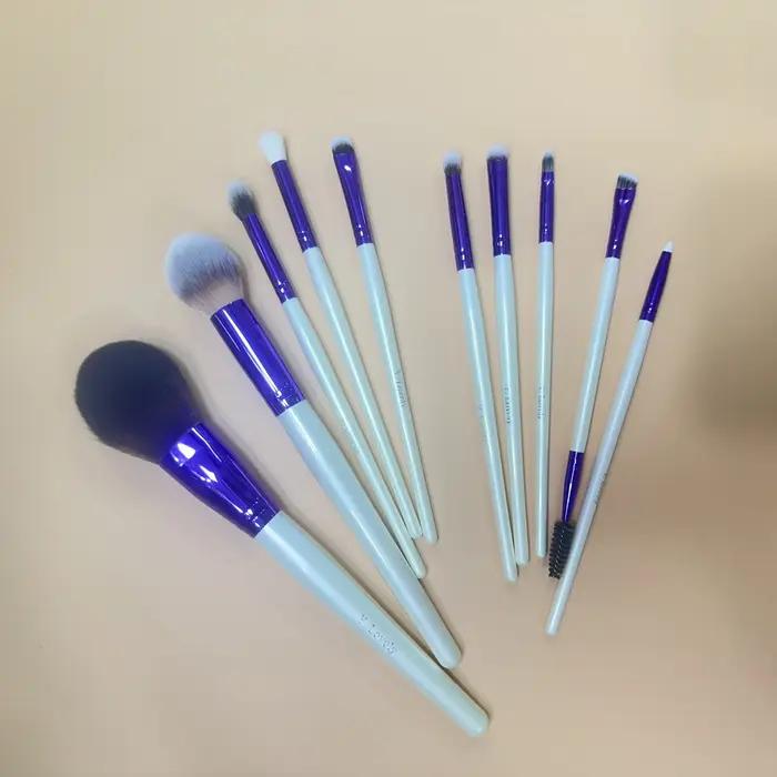 YLovely Man ly-Kit de pinceaux synthétiques super doux avec manche en bois